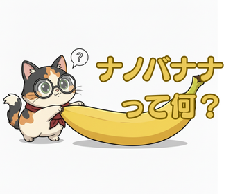 🍌Nano Bananaって、いったい何？ 